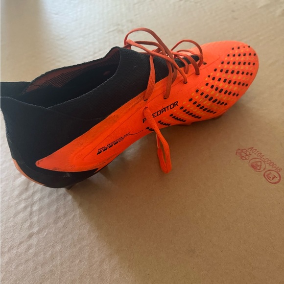 Adidas Predator Accuracy.1 Artificial Grass (Orange/Black) Size Men’s 11 - Picture 4 of 7